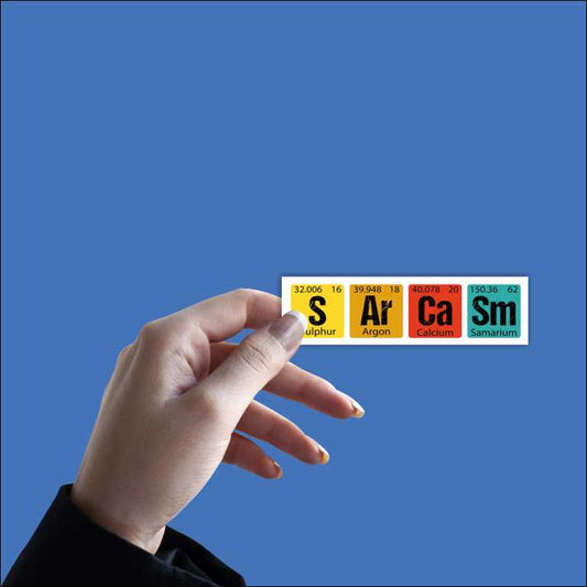 Primary Elements Of Humor Sticker