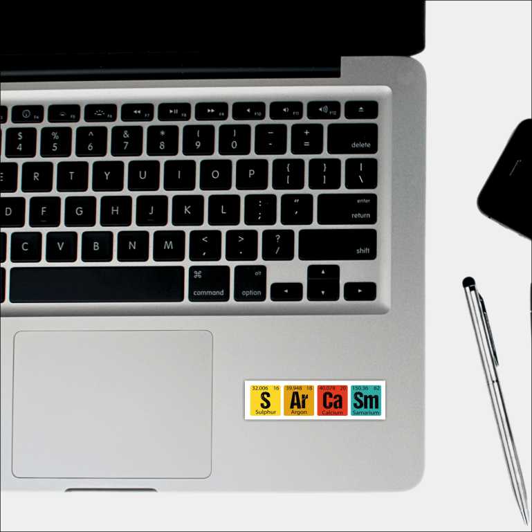 Primary Elements Of Humor Sticker