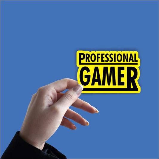 Professional Gamer Sticker