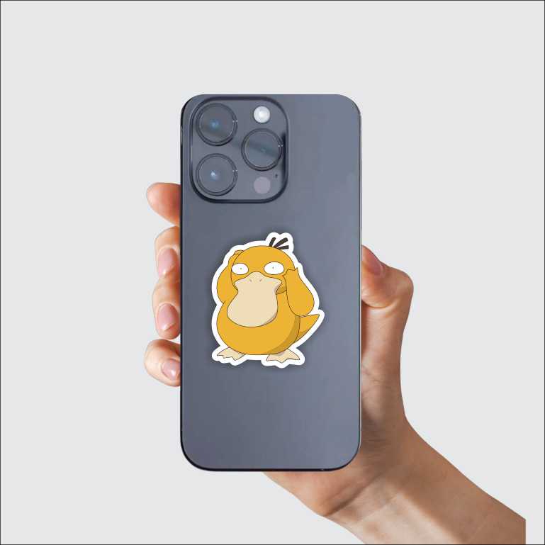Psyduck Pokedex Sticker
