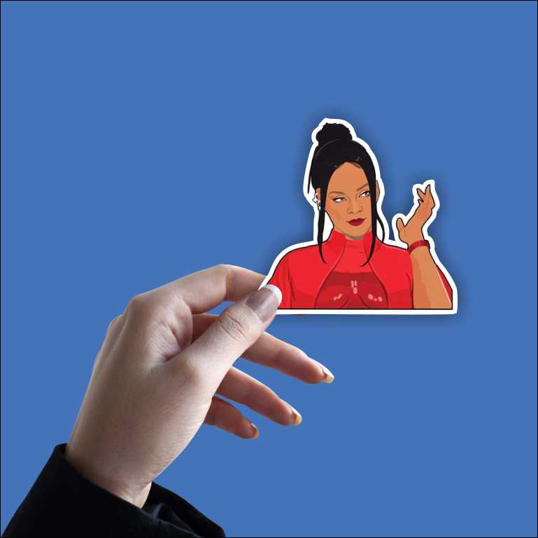 Rihanna Sticker