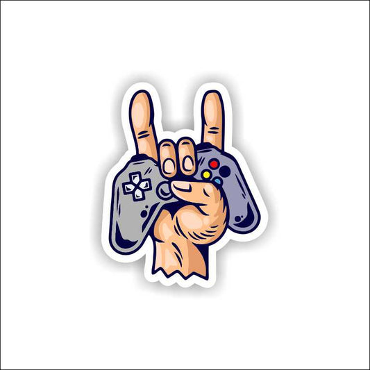 Rock On Game Sticker