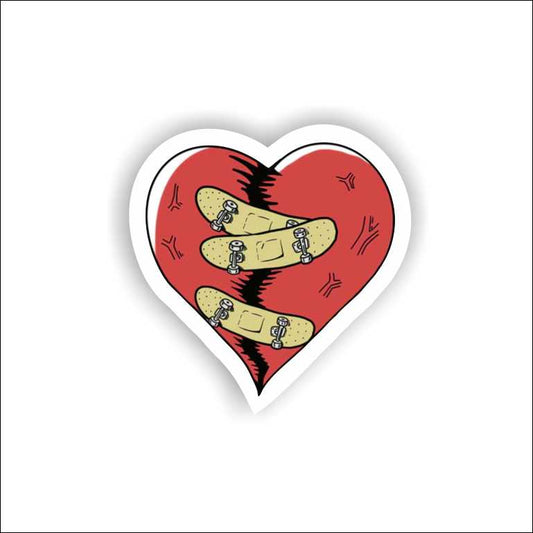 Skate Healing Sticker