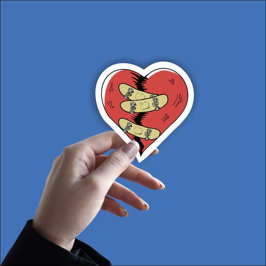 Skate Healing Sticker