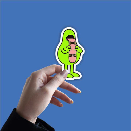 Skate Tongue Sticker