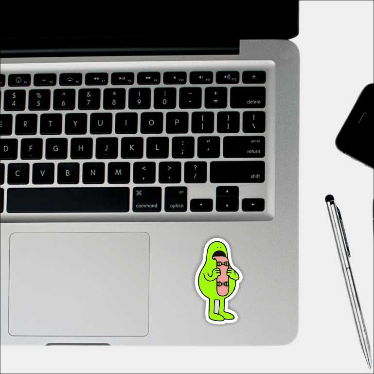 Skate Tongue Sticker