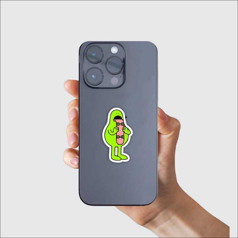 Skate Tongue Sticker