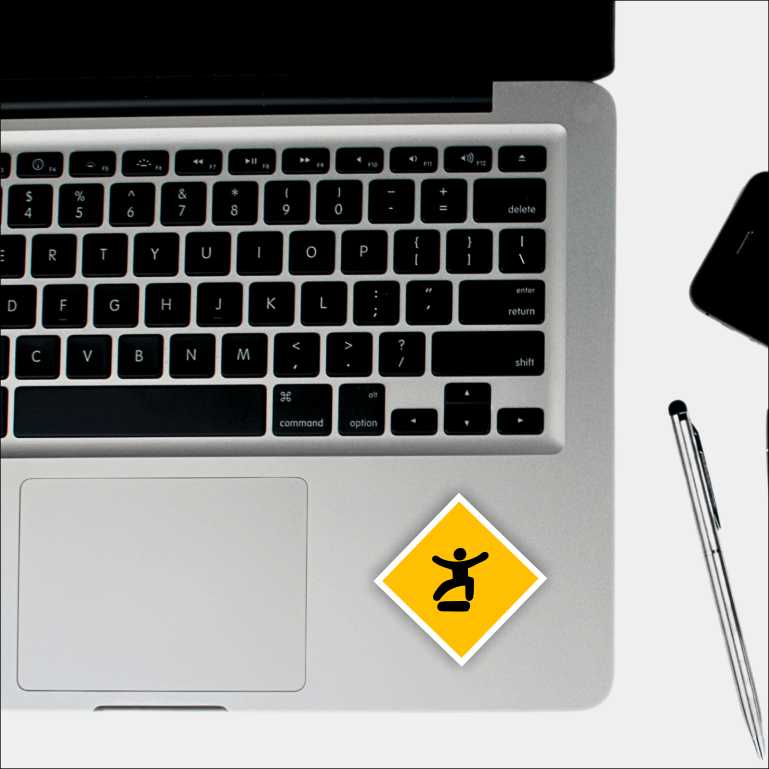 Skater Sign Sticker