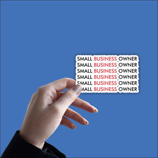 Small Business Owner Sticker