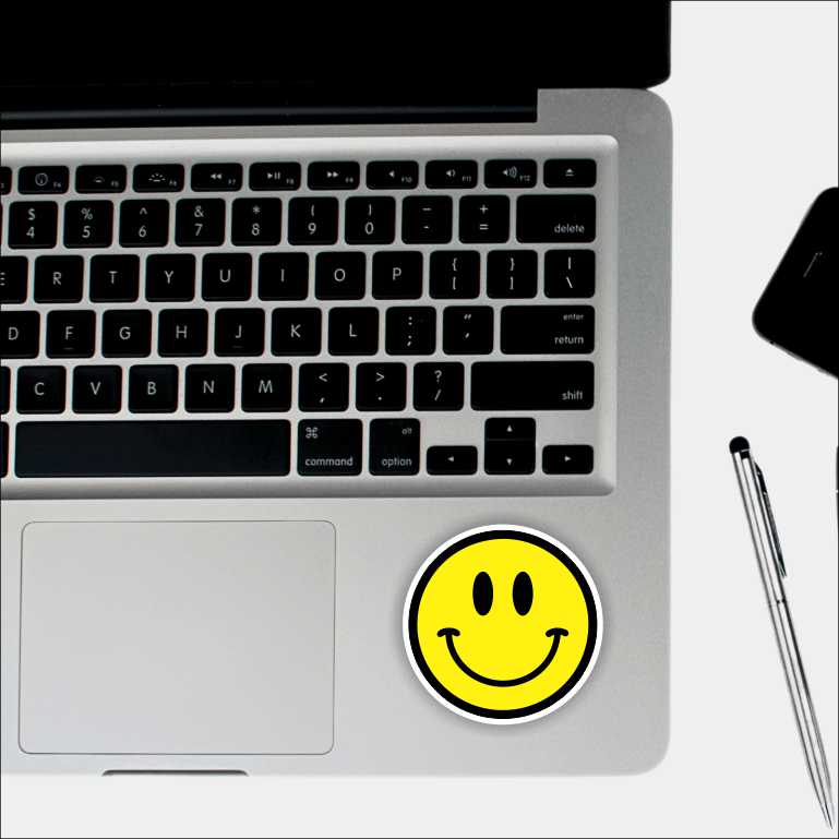Smiley Face Sticker