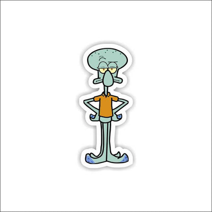 Squidward Tentacles Sticker