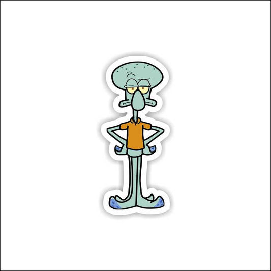 Squidward Tentacles Sticker