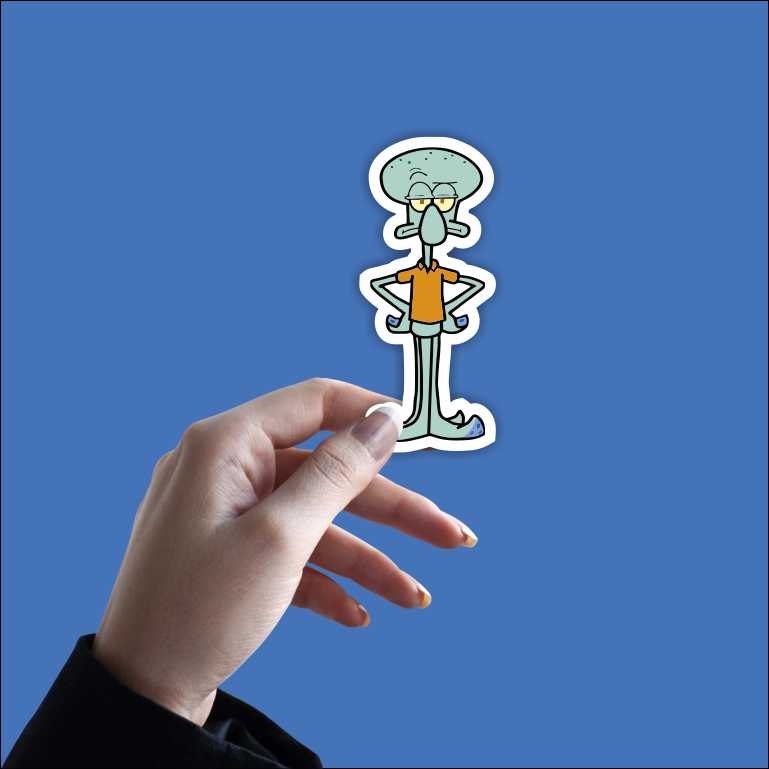Squidward Tentacles Sticker