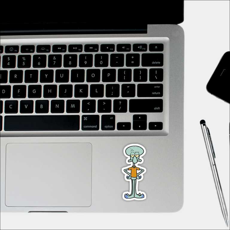 Squidward Tentacles Sticker