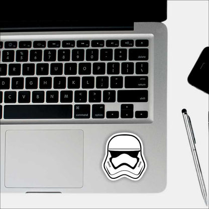Star Wars Stormtrooper Helmet Sticker