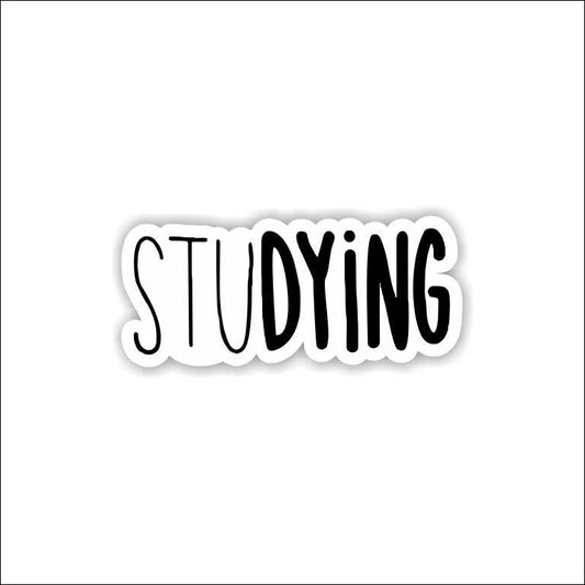 Studying Sticker