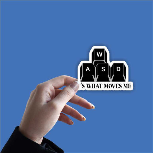 WASD Sticker