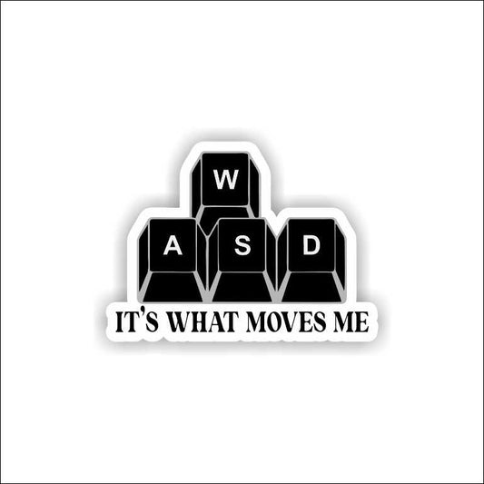 WASD Sticker
