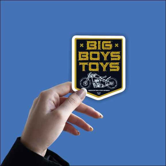 Big Boy Toy Sticker