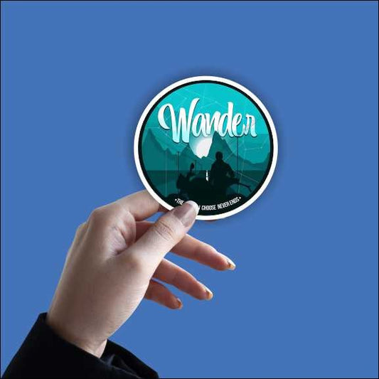 Wander Sticker