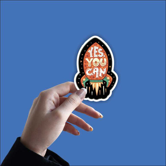 Yes you can Sticker