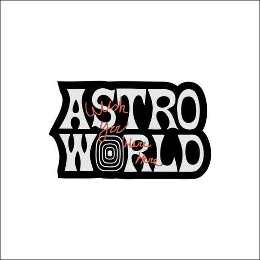 Astro World Sticker