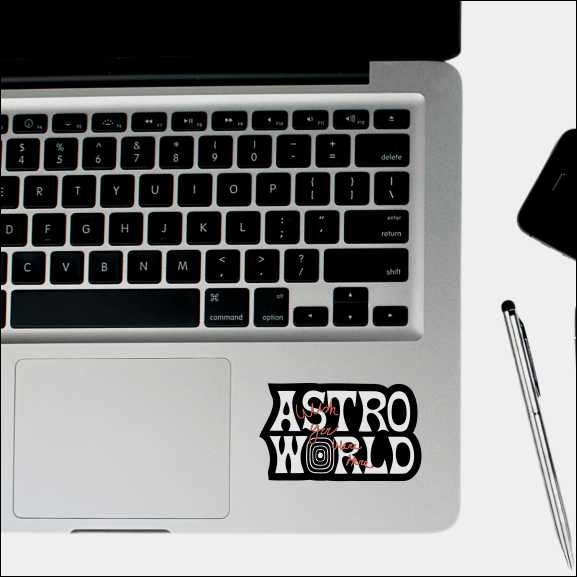 Astro World Sticker