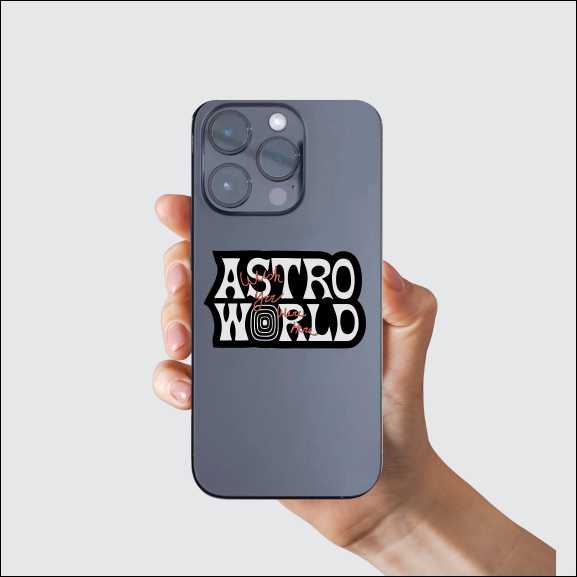 Astro World Sticker