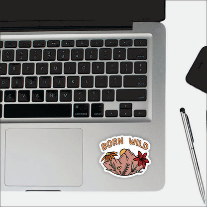 Born Wild Sticker