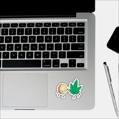 Canna Bitcoin Sticker