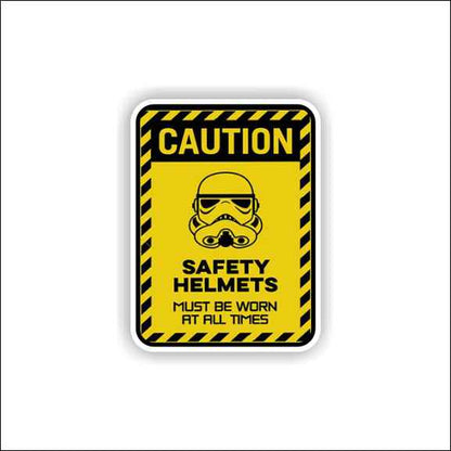 Caution Safety Sticker