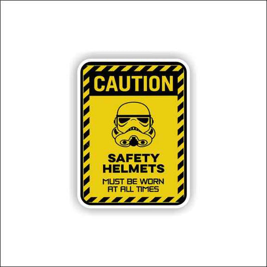 Caution Safety Sticker