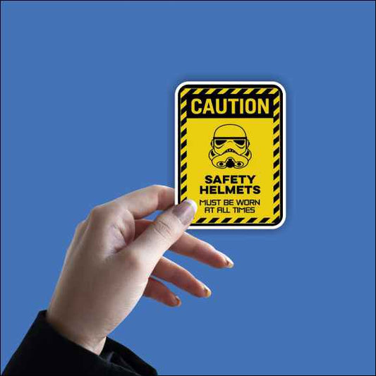 Caution Safety Sticker