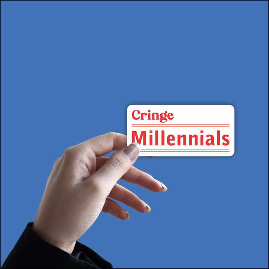 Cringe Millenials Sticker