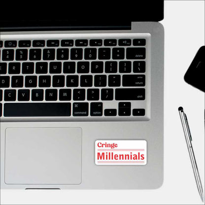 Cringe Millenials Sticker