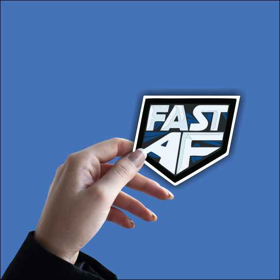 Fast AF Sticker