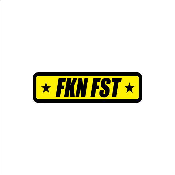FKN FST Sticker