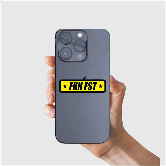 FKN FST Sticker
