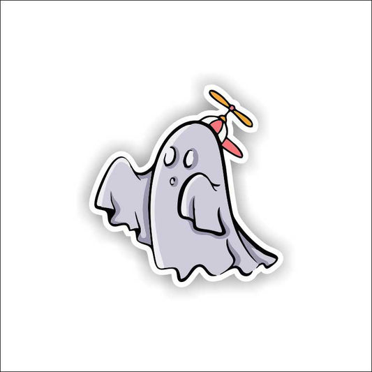 Ghost Boo Sticker