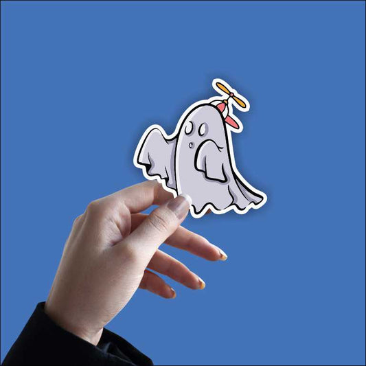 Ghost Boo Sticker