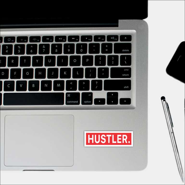 Hustler Sticker