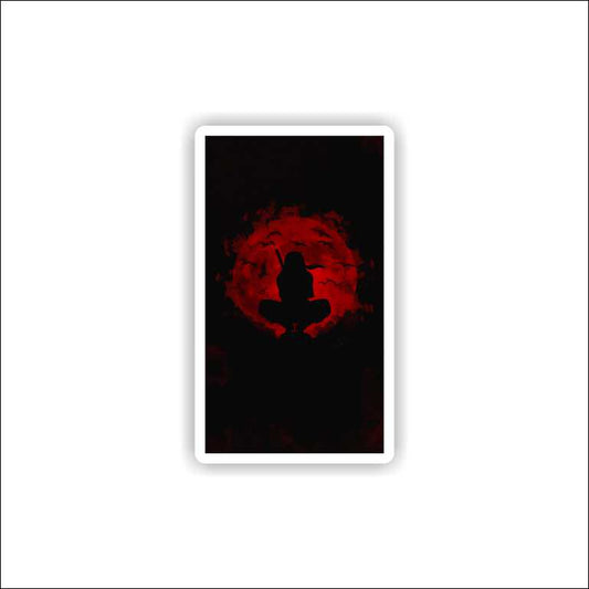Itachi Uchiha Art Sticker