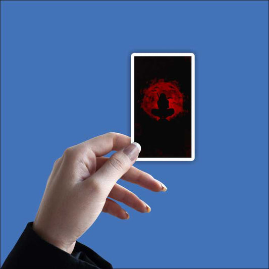 Itachi Uchiha Art Sticker