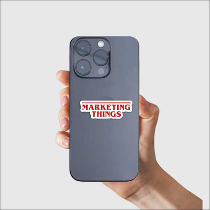 Marketing Things Sticker