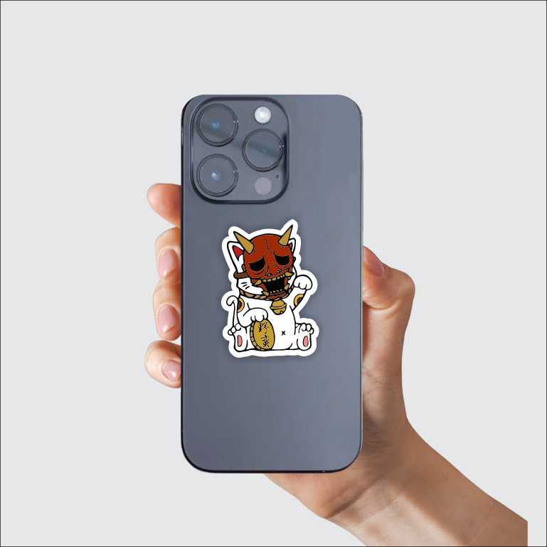 Monster Cat Sticker