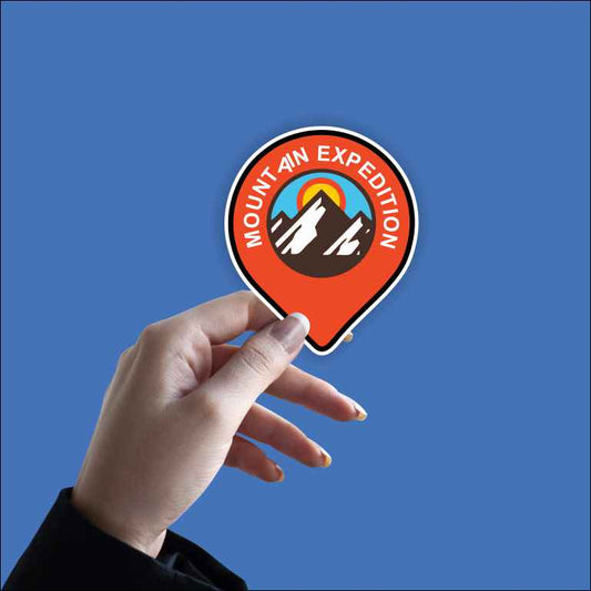 Mountain Expedition Sticker