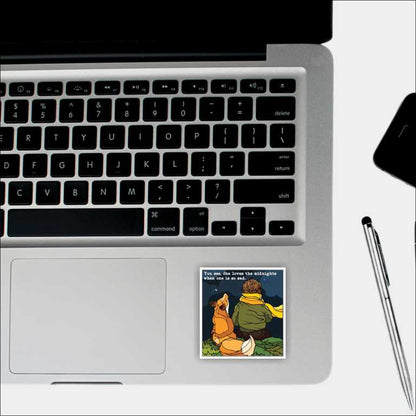 One Loves The Midnight Sticker