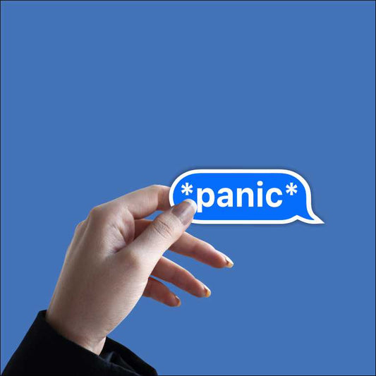 Panic Sticker