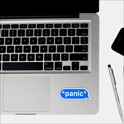 Panic Sticker