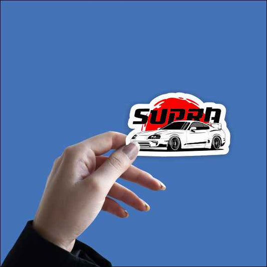Supra Car Sticker